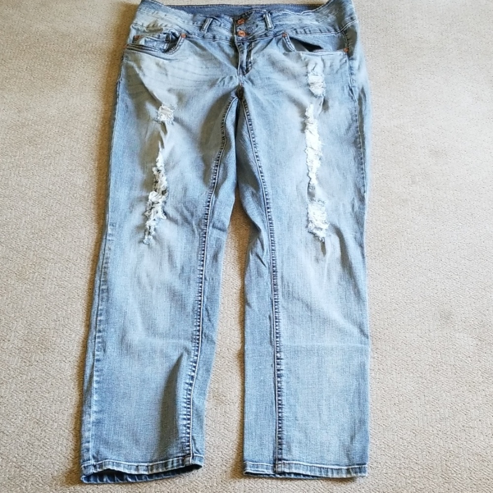 Refuge jeans plus size skinny 18 x 30